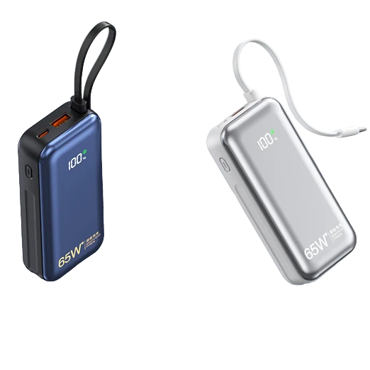 65W Powerbank 20000mAh Schnellladegerät für Laptop