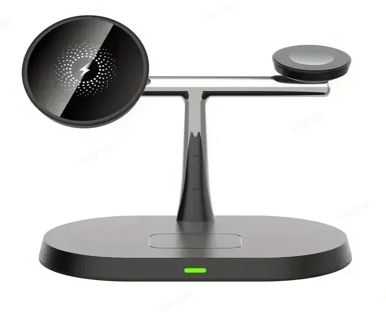 3-in-1 Magnet-Ladestation für iPhone & Galaxy