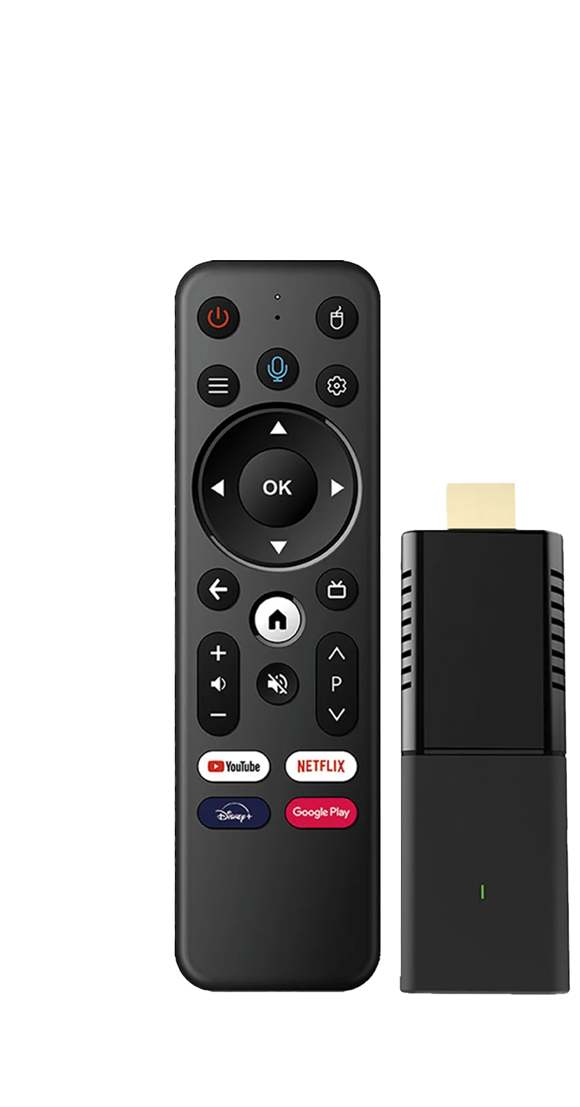 Android 10 4K HDR TV-Stick mit AV1 & Sprachsteuerung