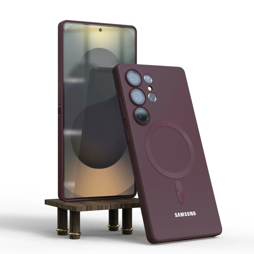 Magnetische Schutzhülle für Galaxy S25–S21