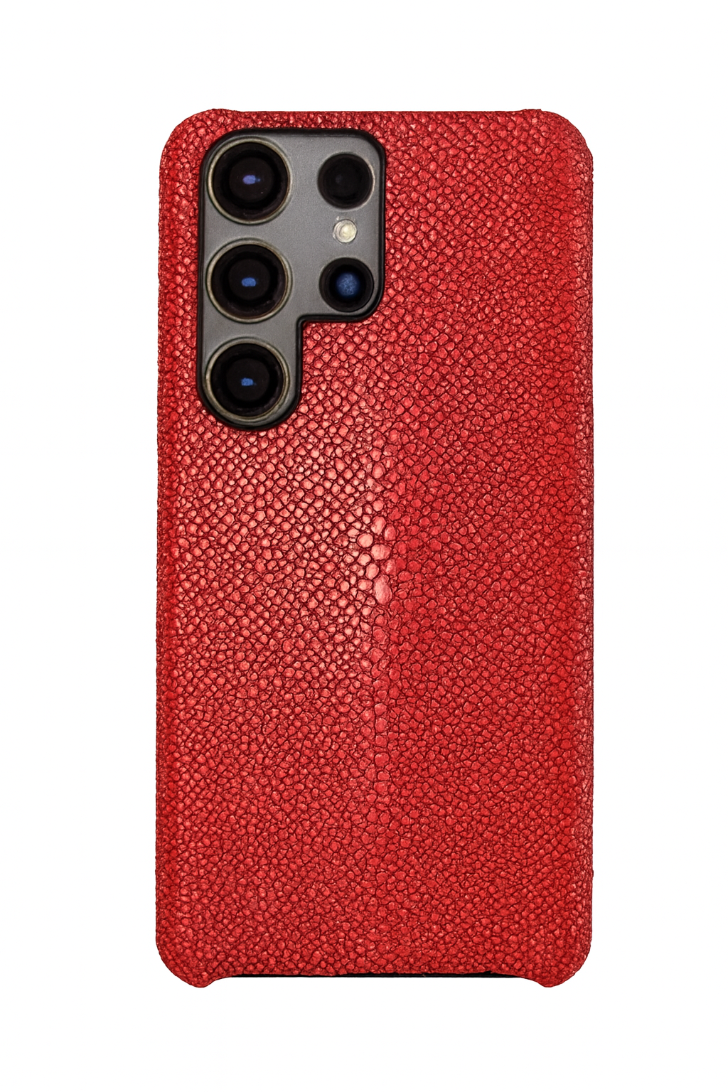 Echte Rochenleder Hülle für Samsung S25 Luxus