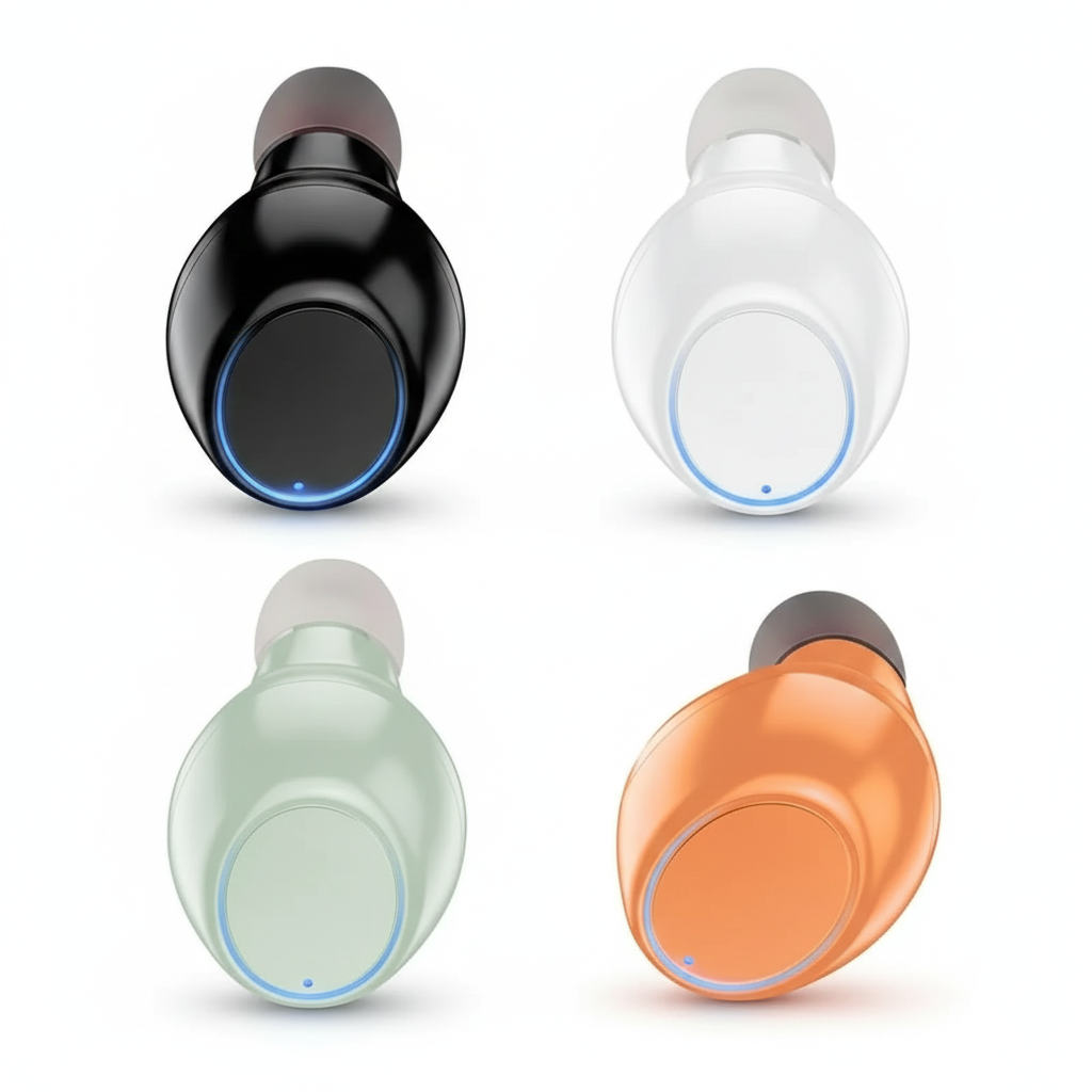 Mini True Wireless Kopfhörer Ergonomische Unsichtbare Ohrhörer