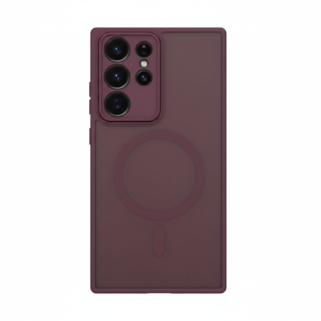 Luxus Matte Hülle für Samsung Galaxy S22–S25 Ultra