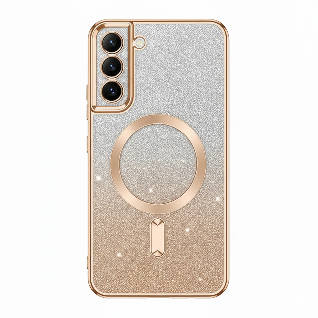 Glitzer TPU Hülle mit Farbverlauf für Galaxy S-Serie