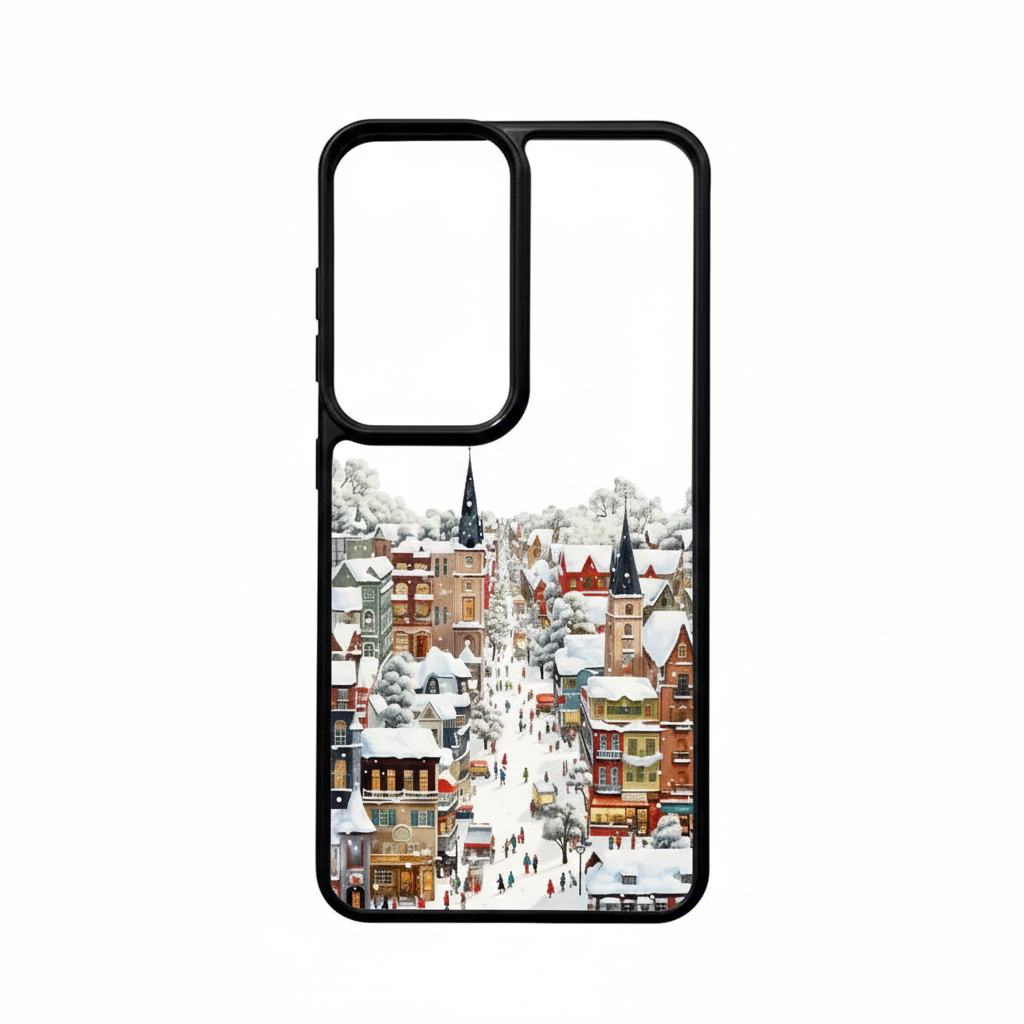 Cute Winter Snow Phone Case for Samsung S25