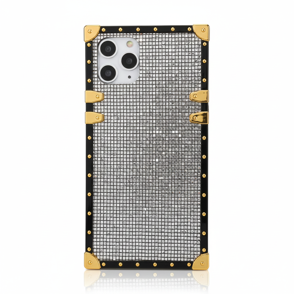 Luxuriöse Glitzer-Hülle mit Ring für Google Pixel 8