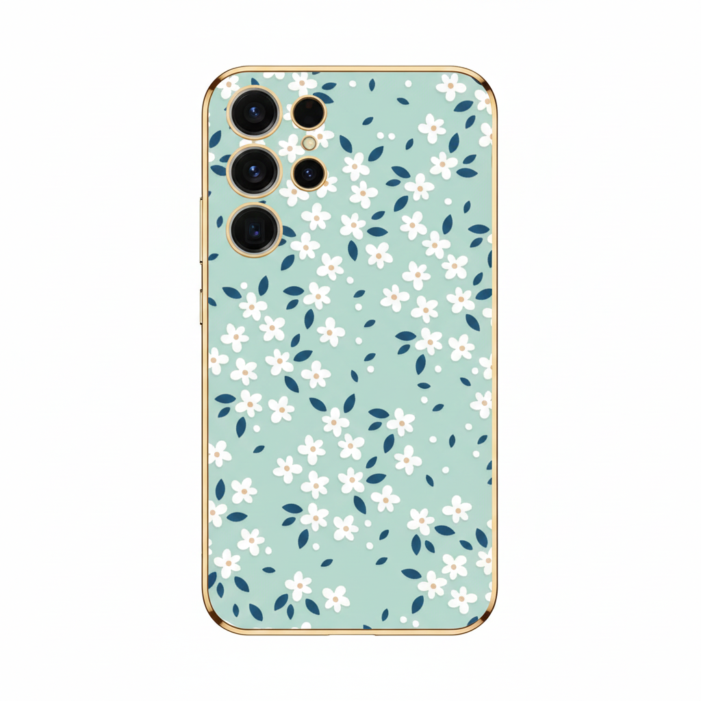 Stylish floral case for Samsung Galaxy S25 Ultra