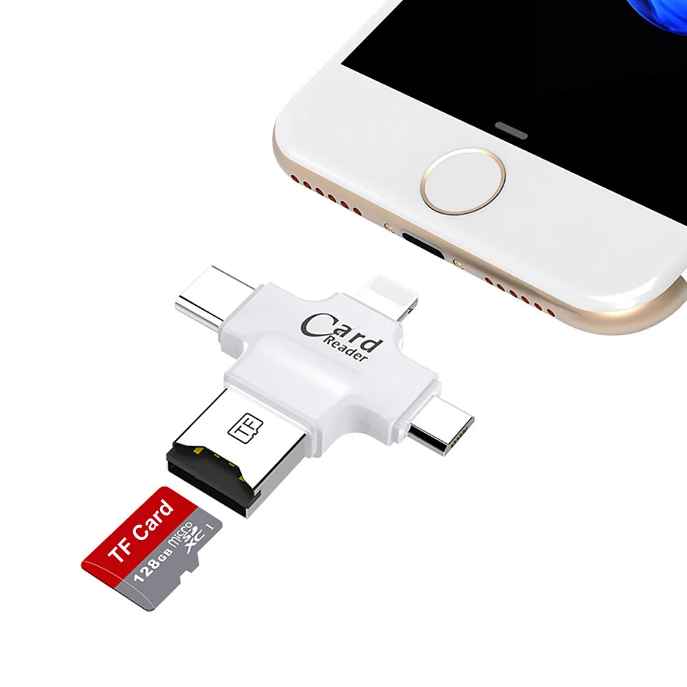 Micro SD TF Kartenleser Adapter für iPhone & Android