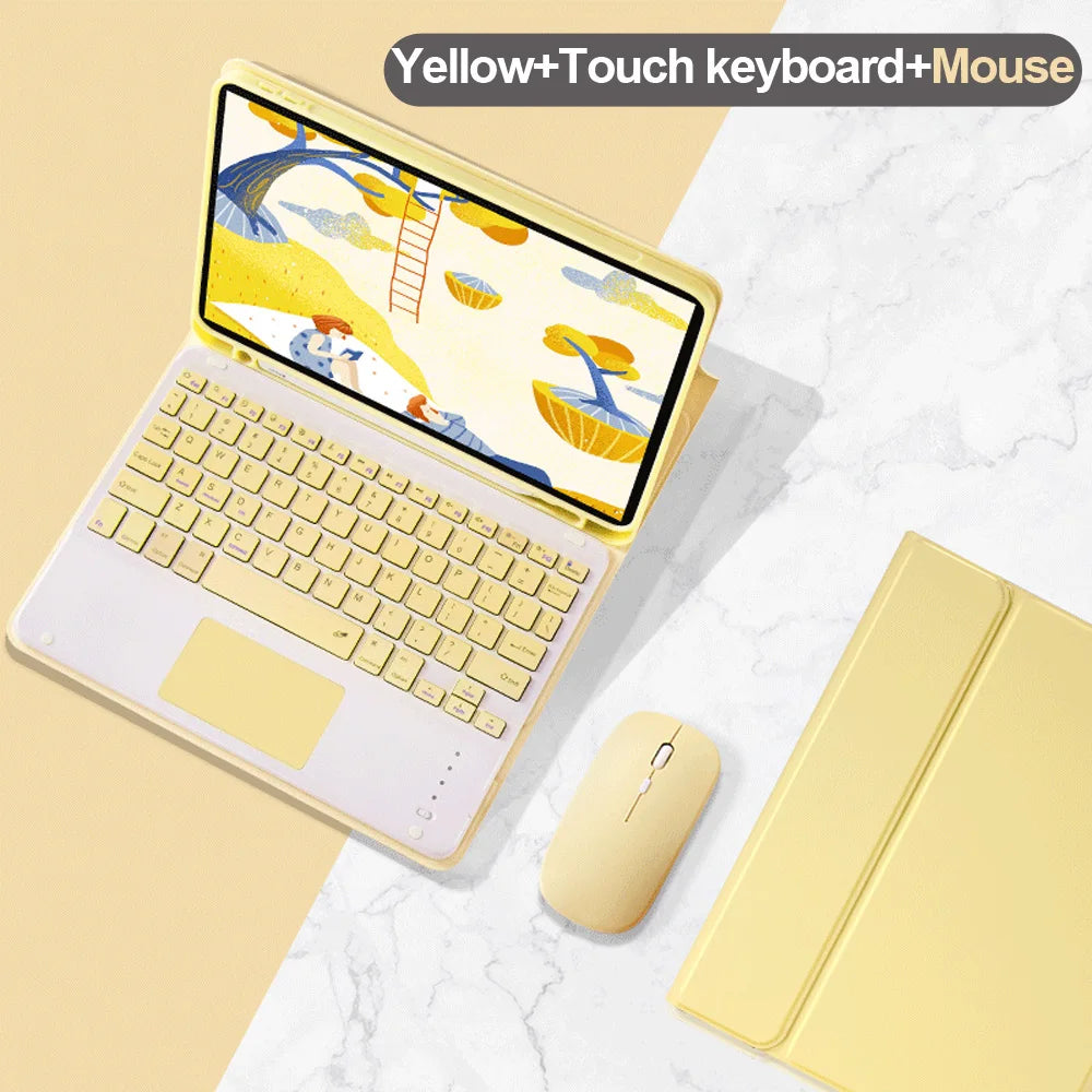 Touchpad Tastatur Hülle mit Maus für iPad