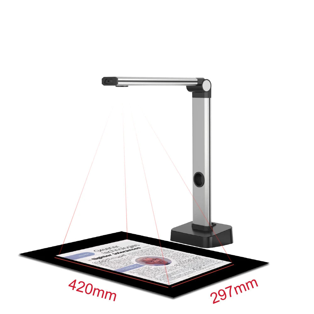 14 MP HD Book and Document Scanner A3 OCR