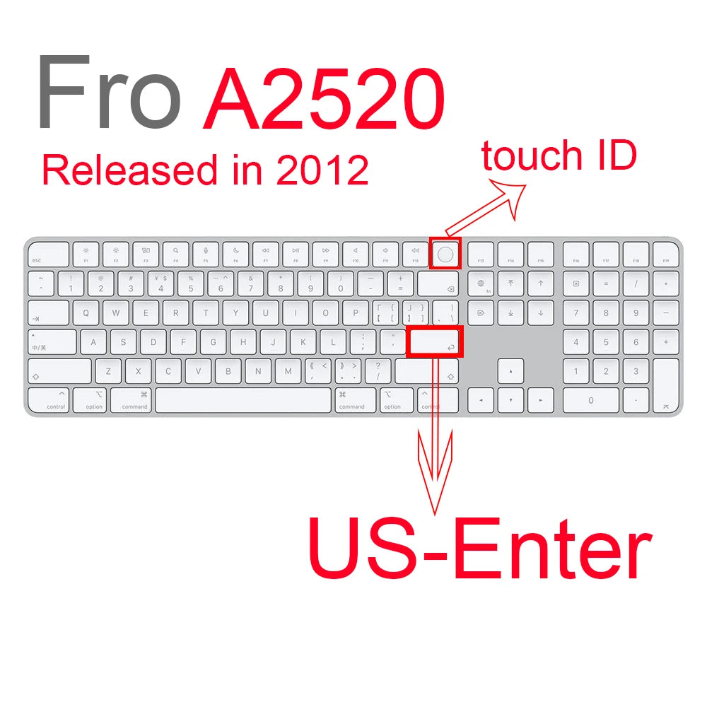 Silikonhülle für Apple Magic Keyboard