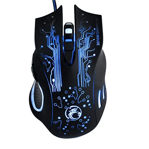 X9 Kabelgebundene Gaming-Maus 3200 DPI mit LED-Beleuchtung