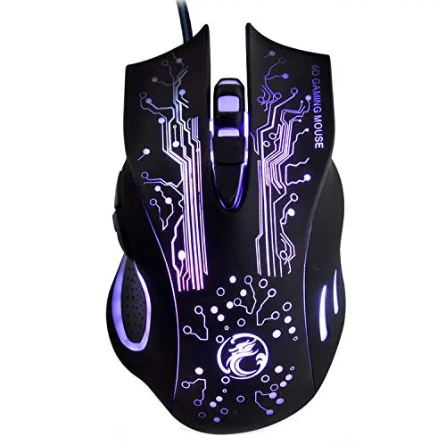 X9 Kabelgebundene Gaming-Maus 3200 DPI mit LED-Beleuchtung