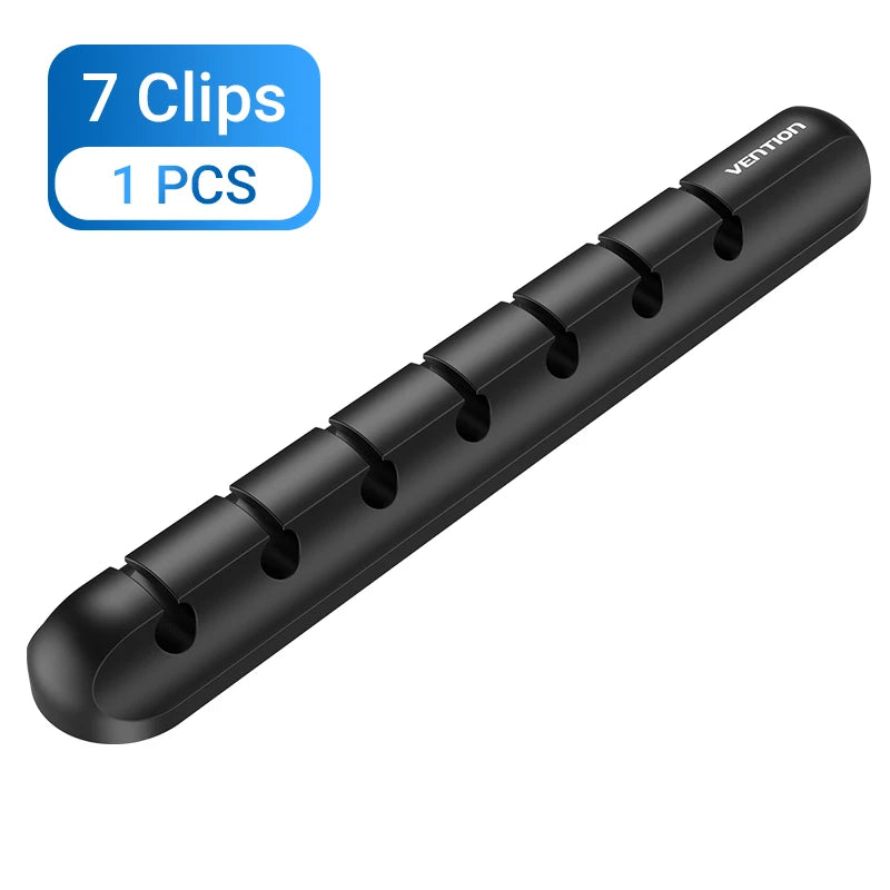 Flexibler Silikon Kabel Organizer für Auto und Büro