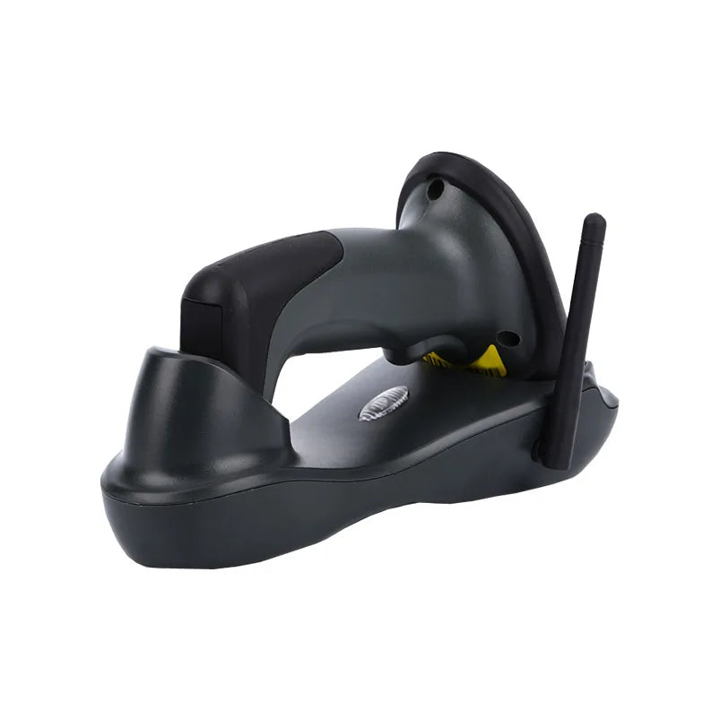 Wireless 2D barcode scanner with a 500 m range