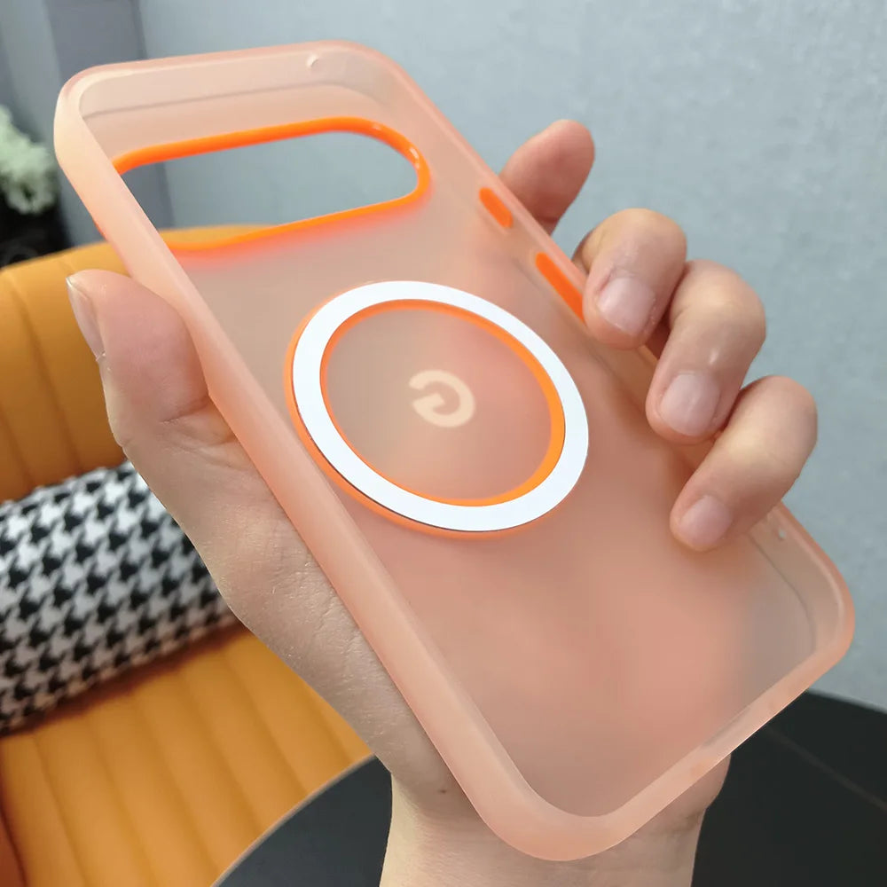 Mattierte transparente Handyhülle mit Band