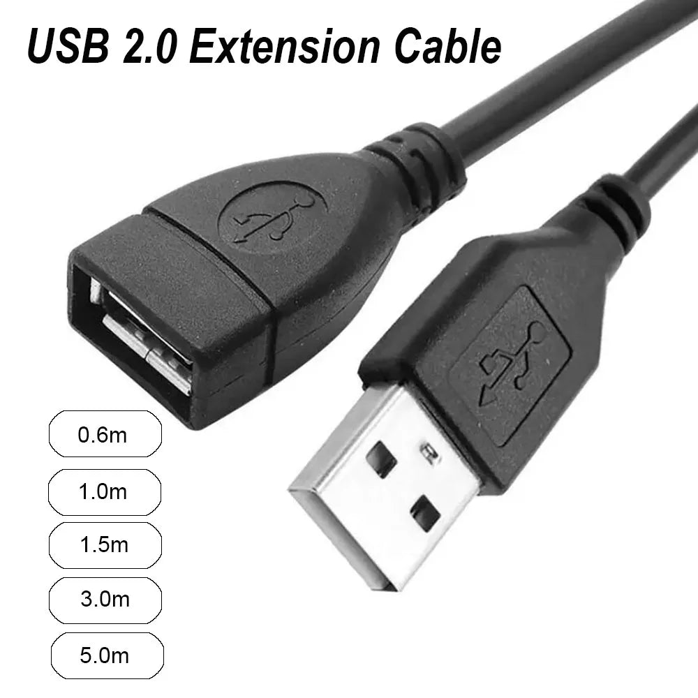 USB 2.0 A Stecker auf A Buchse Kabel