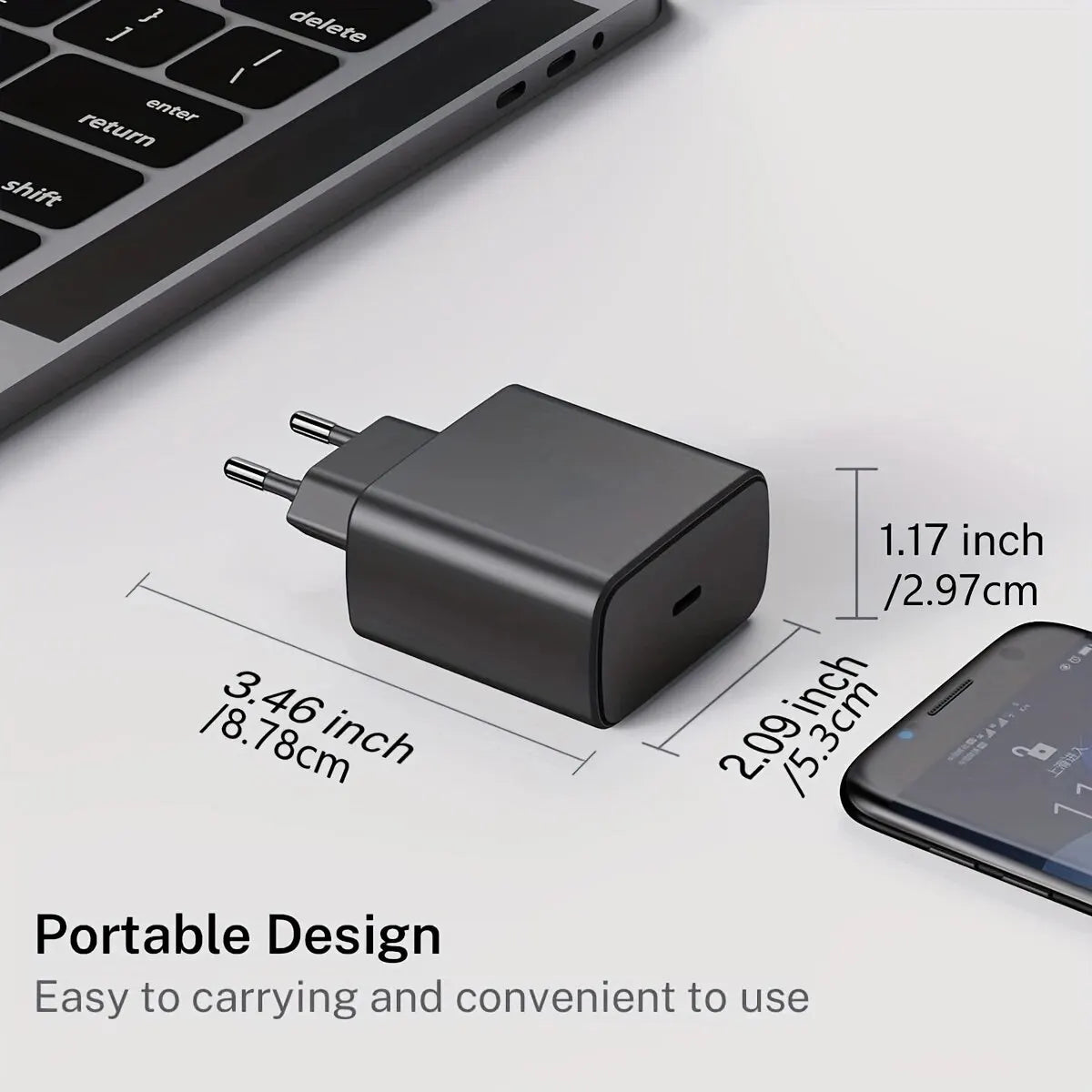 45W Schnellladegerät USB C für Samsung