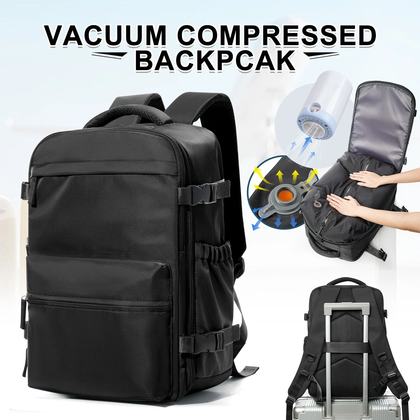Modischer Laptop- & Reiserucksack