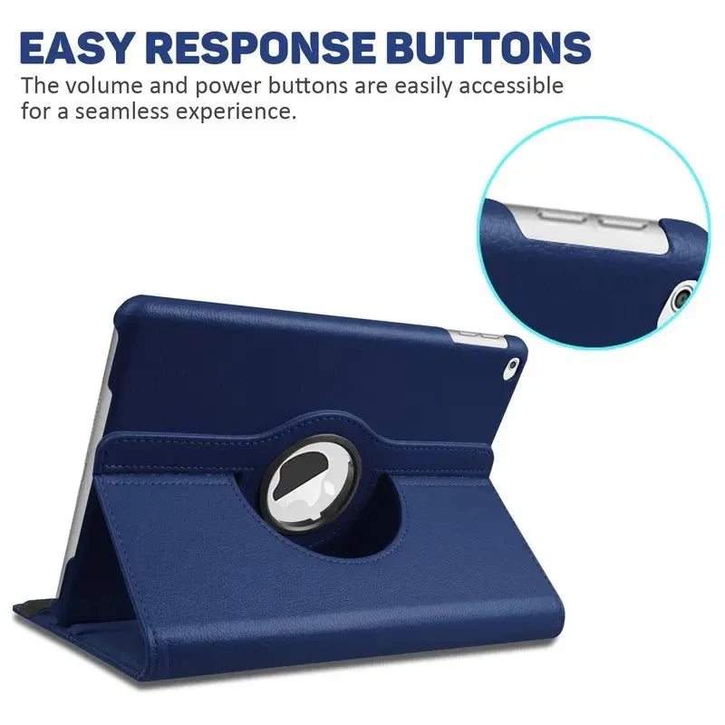 iPad Hülle drehbar mit Standfunktion