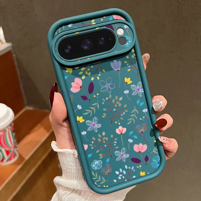 TPU Blumenhülle für Google Pixel 8–9 Pro