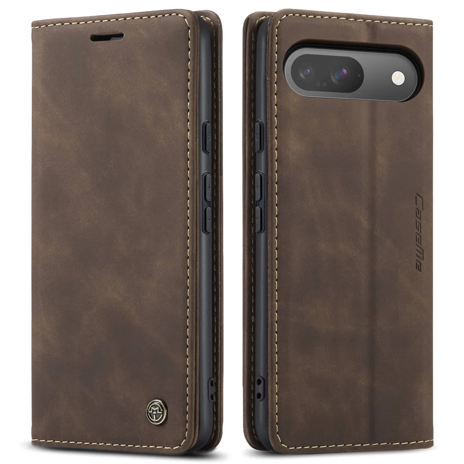 Magnetische Leder Brieftasche Hülle Pixel