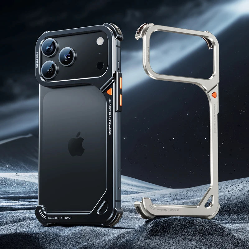 Minimalistische Oatsbasf Hülle für iPhone 17 Pro Max
