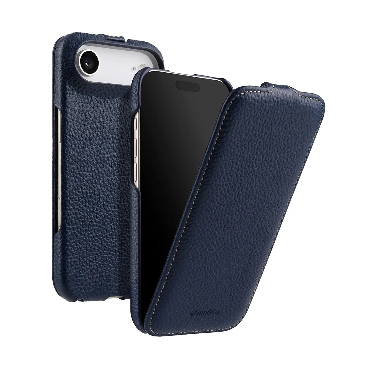 Echtleder Flip Case für iPhone 17 Pro Max