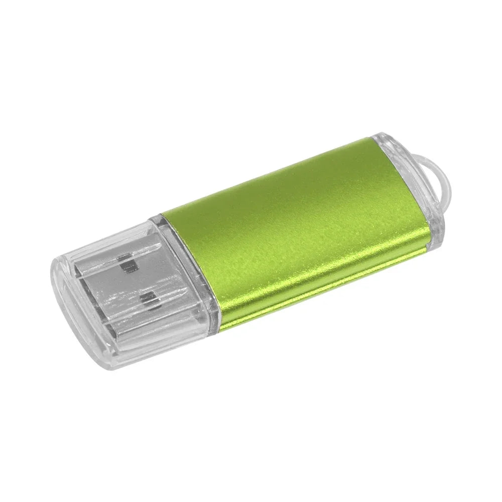 Clé USB 2.0 métallique haute vitesse colorée