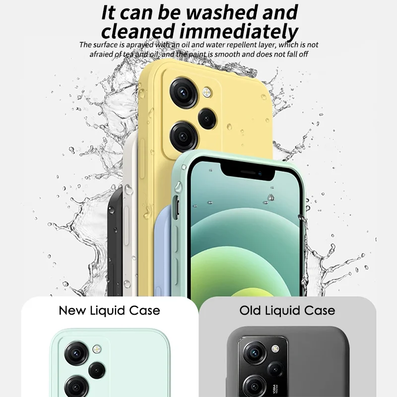 Flüssigsilikonhülle für POCO F-Serie