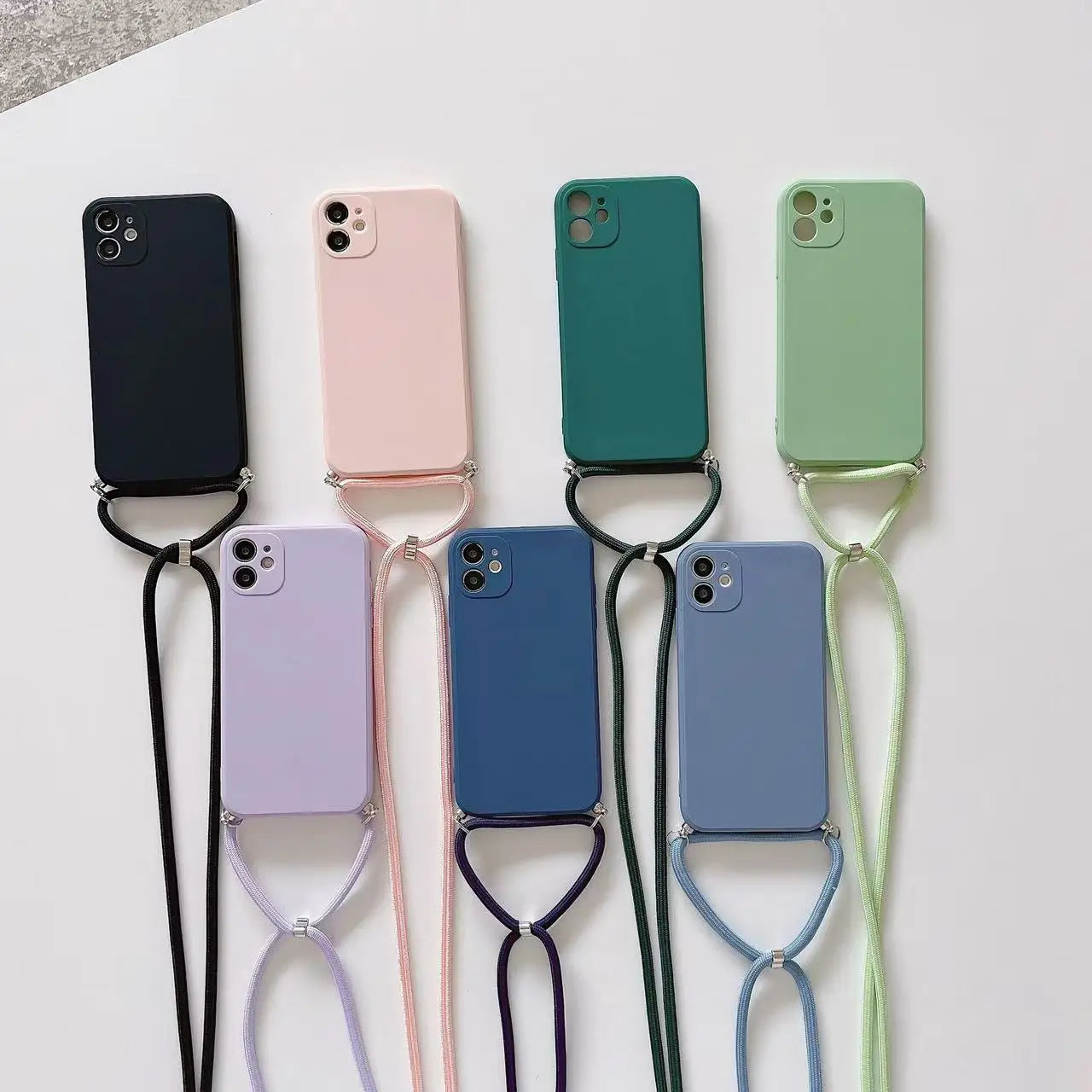Verstellbare Handyhülle mit Lanyard für Galaxy A-Serie