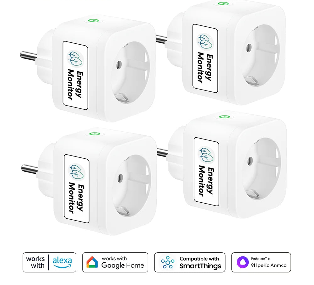 Smart Wi-Fi Steckdose EU 16A mit Energieüberwachung