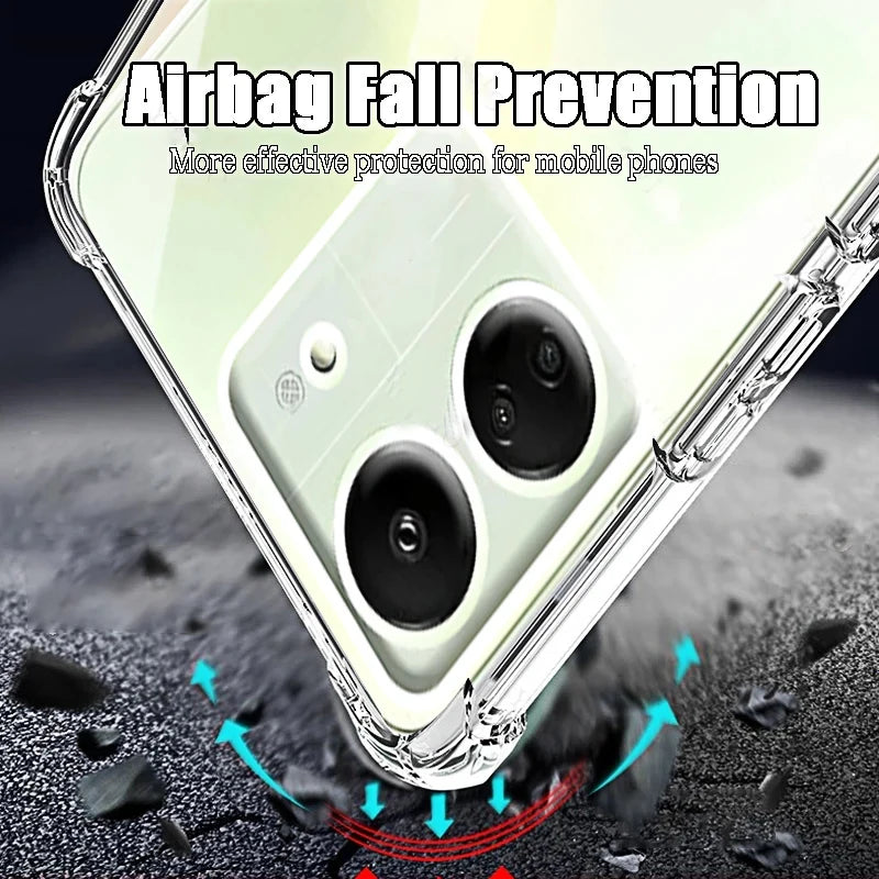 Transparente Silikonhülle für Redmi C-Serie