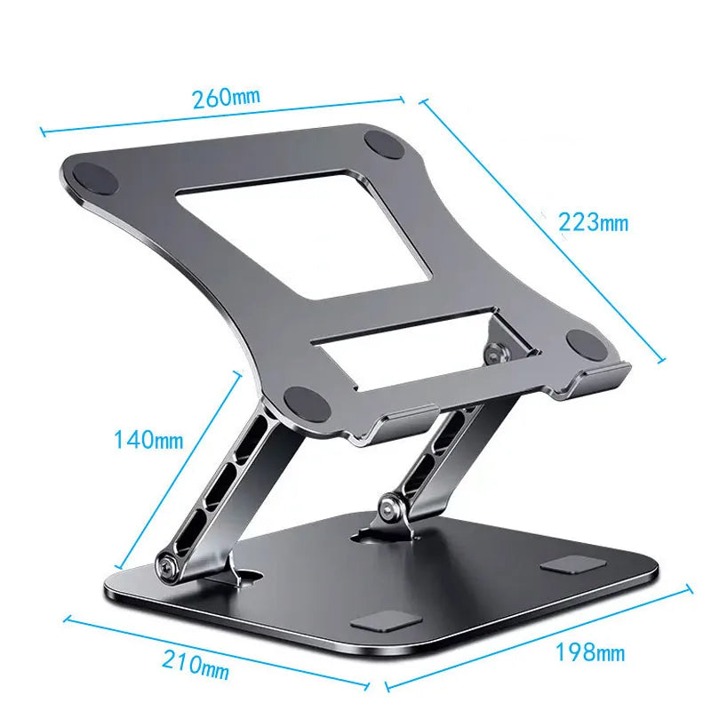 Verstellbarer Aluminium Ständer für Laptop & Tablet
