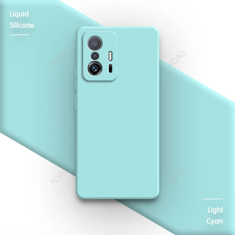 Halb-Hülle aus Flüssigsilikon Xiaomi 11T Pro