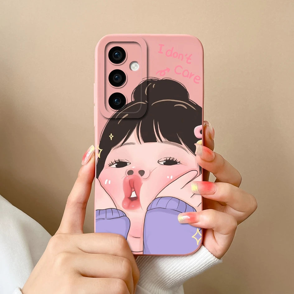 Leopard print silicone case with camera protection