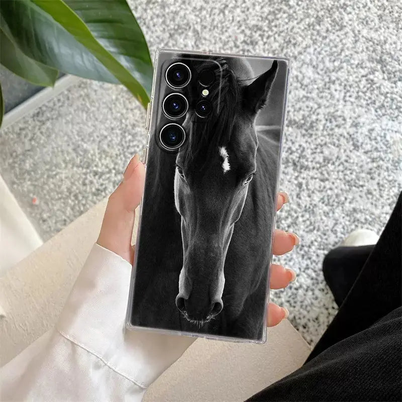 Galloping Horses Case for Samsung Galaxy S25 Ultra