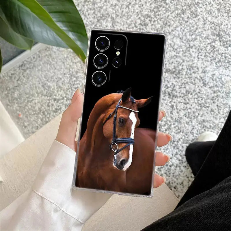 Galloping Horses Case for Samsung Galaxy S25 Ultra