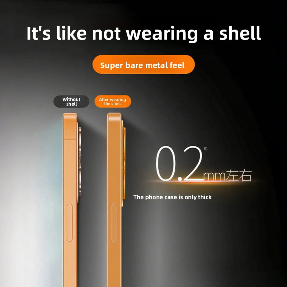 Matte Hardcase Hülle für iPhone 17 Pro Max Air