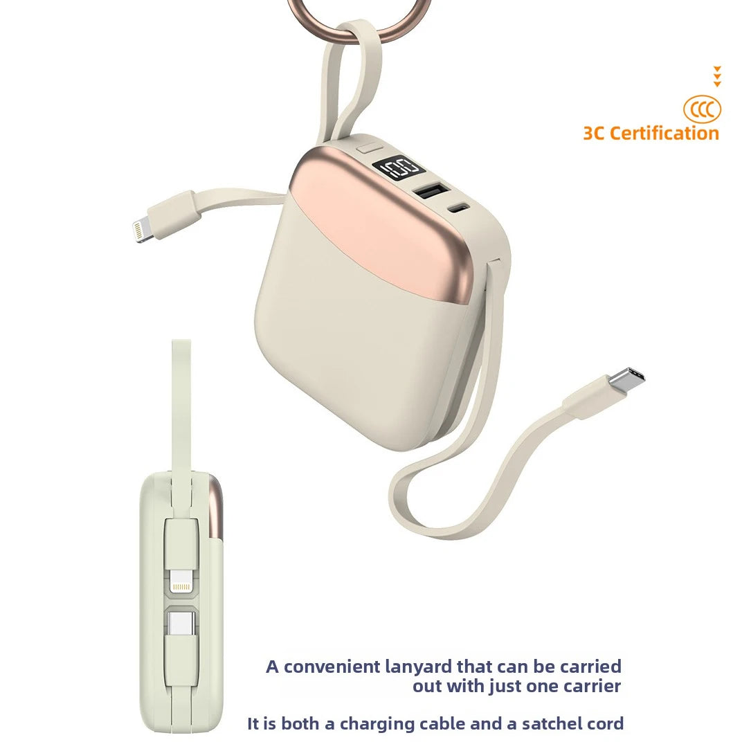 Mini batterie externe à charge rapide 10 000 mAh 66 W