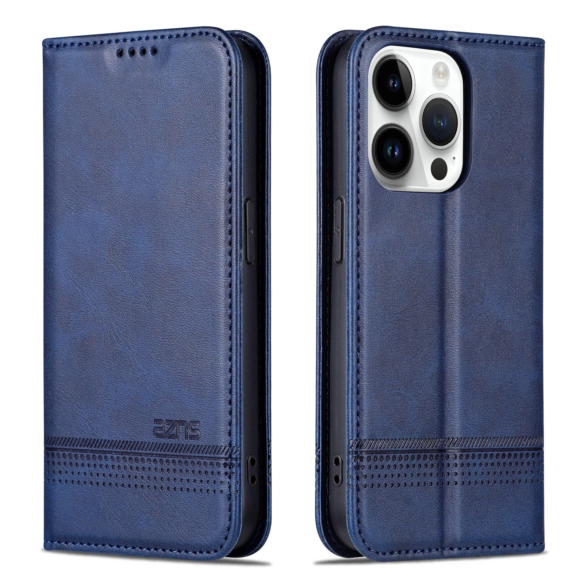 Leder Klapphülle mit Kartenfach für iPhone 17 Pro Max