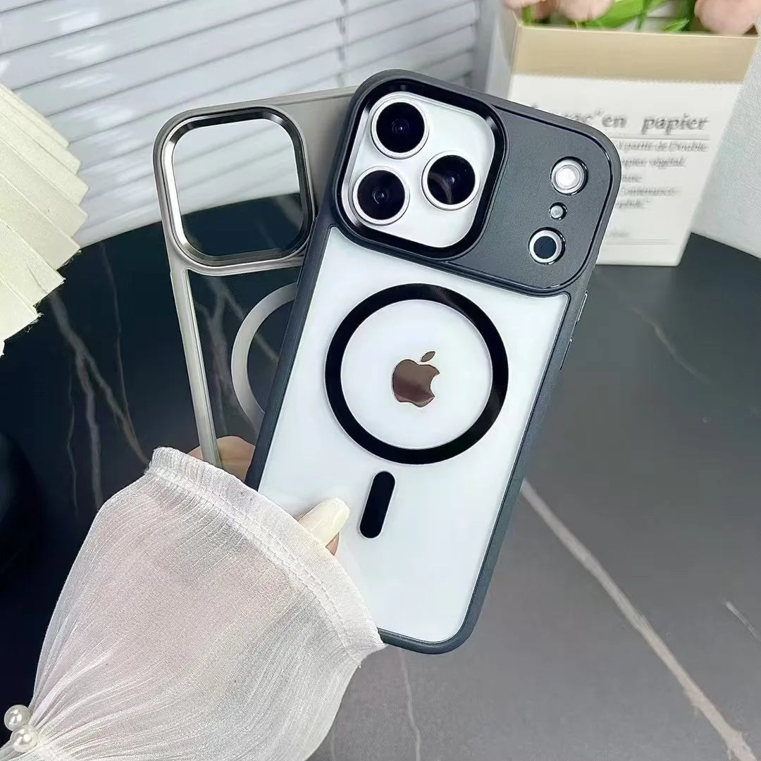 Magnethülle mit Metallrahmen für iPhone 17