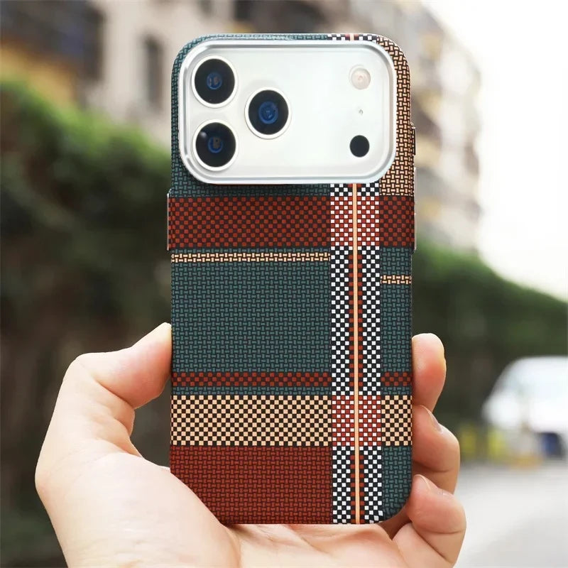 Carbonfaser Magsafe Hülle für iPhone 17 Pro Max