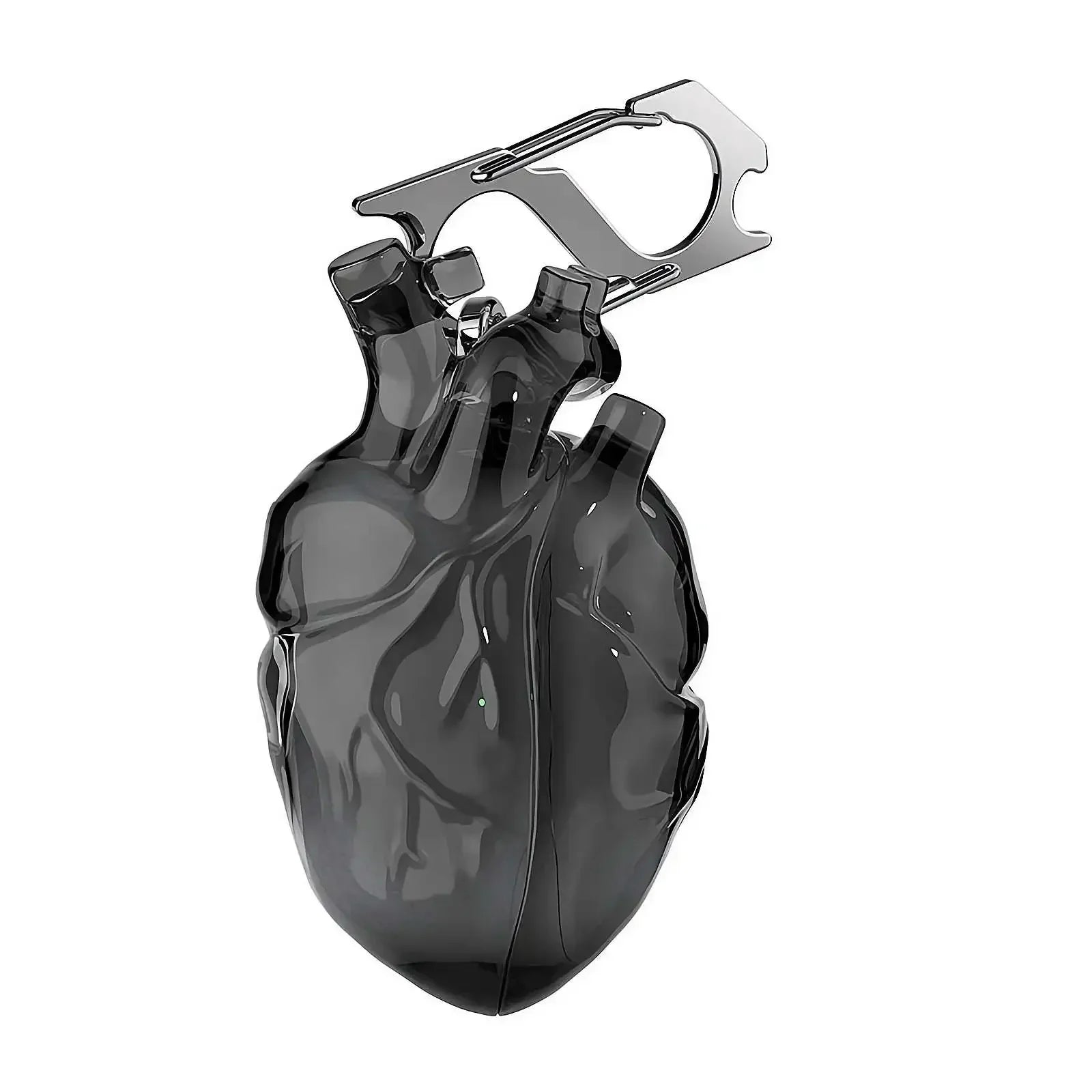 Coole Herz Airpods Hülle 3D Silikon Rot