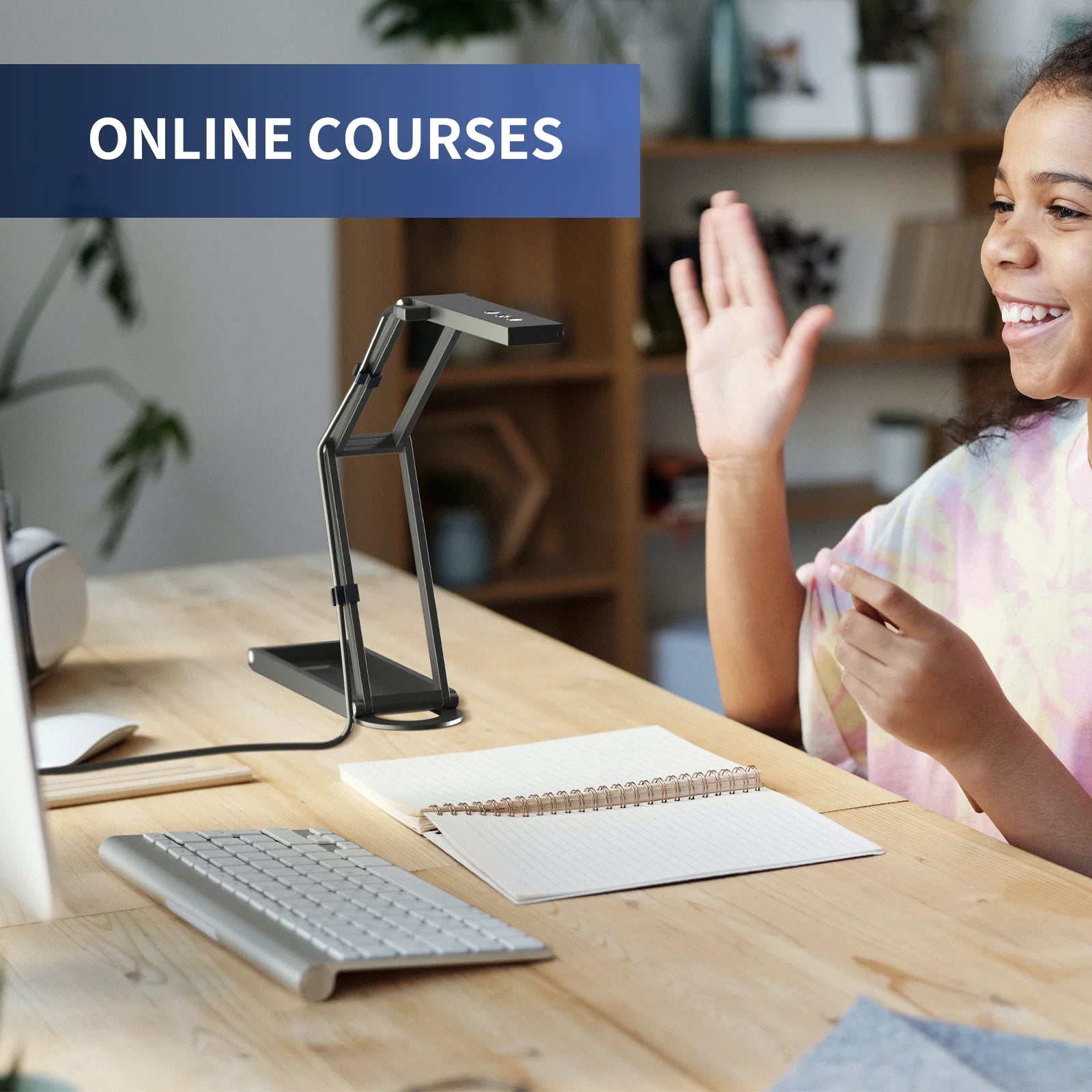 4K Dokumentenscanner & Webcam mit Mikrofon