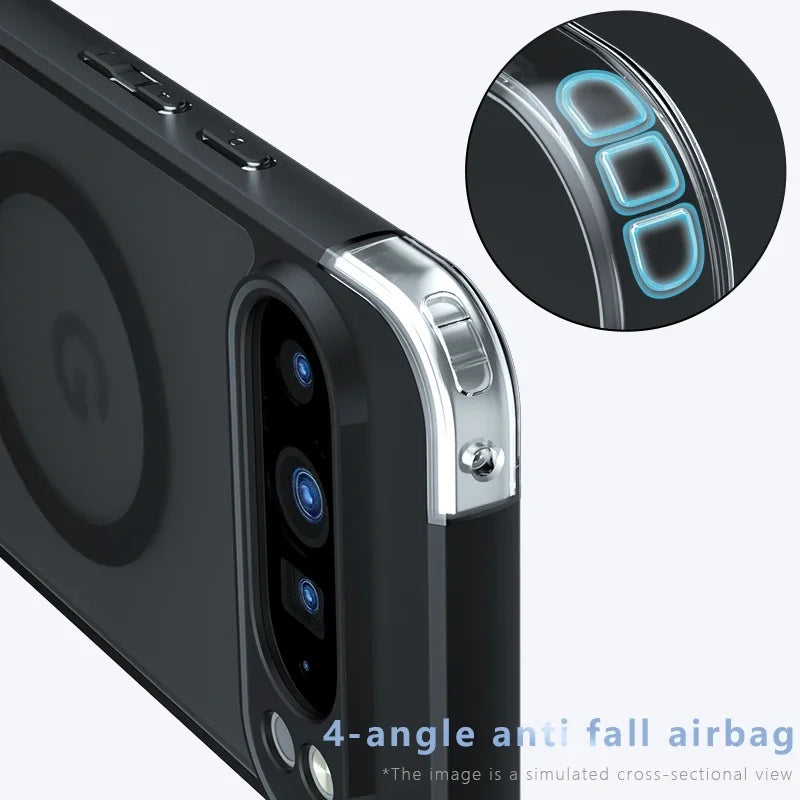 Magsafe Hülle Pixel 9 Pro XL mattiert