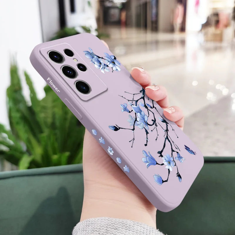 Blooming Orchid Case for Samsung Galaxy S25 Ultra