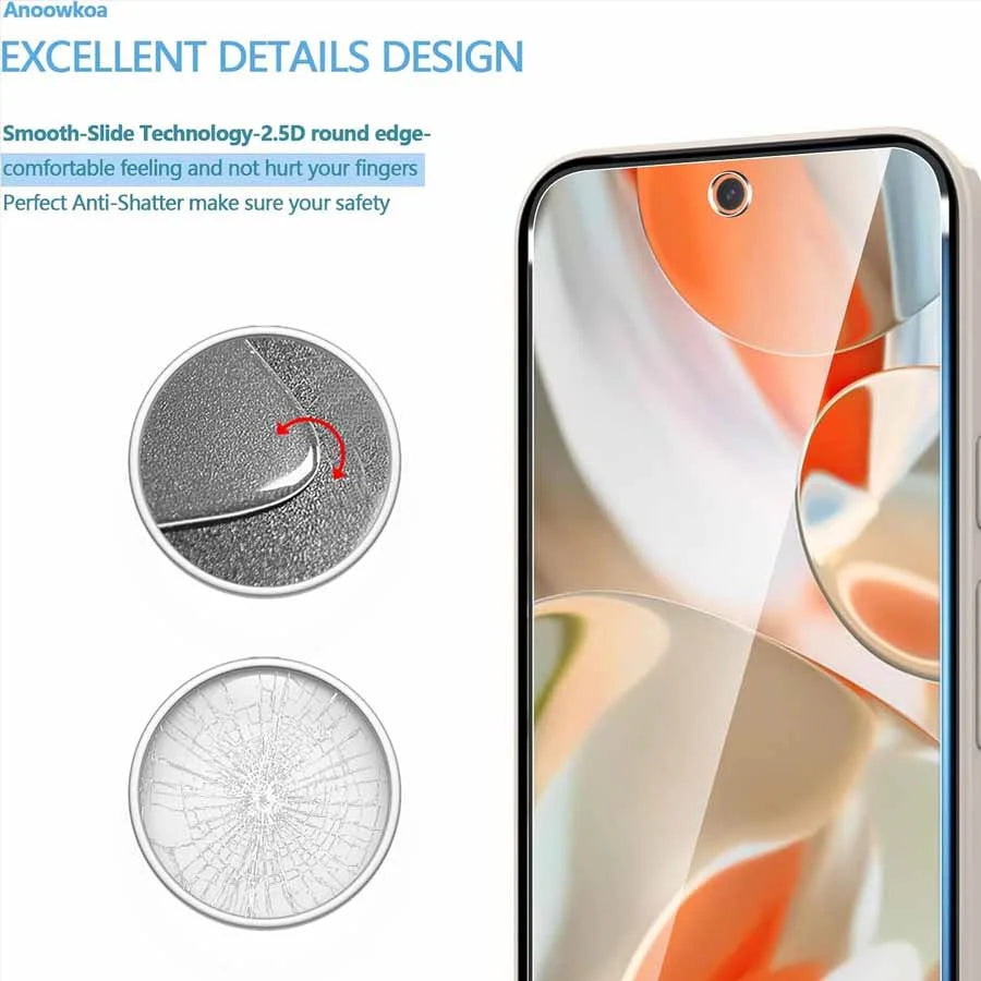 2er Set Panzerglas für Google Pixel Modelle