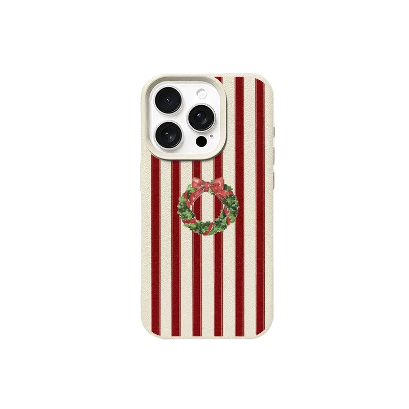 Weihnachtskranz Hülle für iPhone 17