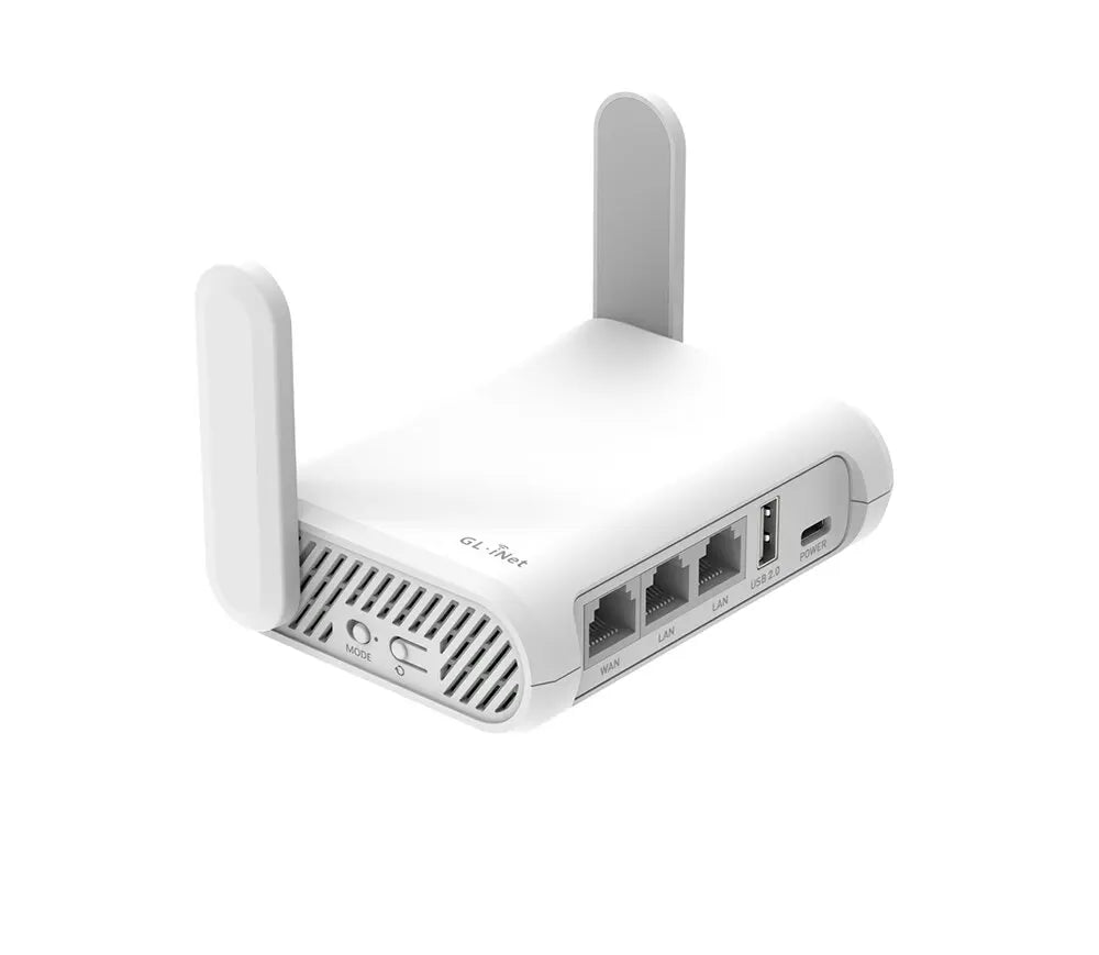 Secure Dual-Band Travel WiFi Router AC1200